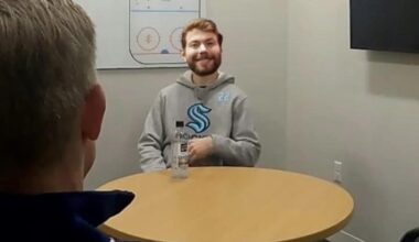 Oliver Bjorkstrand’s Instagram post on his All-Star Weekend announcement