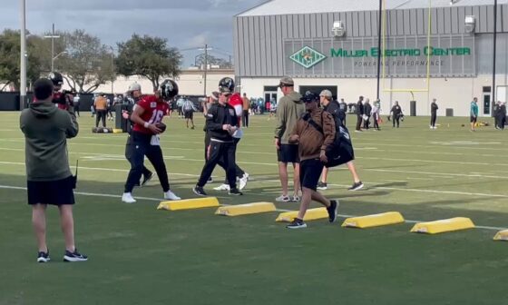 [Michael DiRocco] Jaguars QB Trevor Lawrence did some footwork drills but did not throw at all during the open media period of practice.