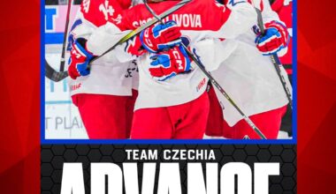 The Czech girls beat Canada in the semifinals of the IIHF World Women's U18 Championship for the first time in history