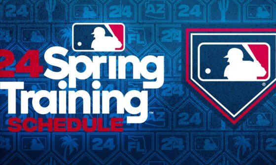 Baseball spring training begins in about a month