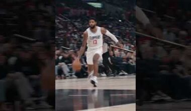 Paul George le CLAVA el balon en la cara a Nicolas claxton #nba #nbaact...