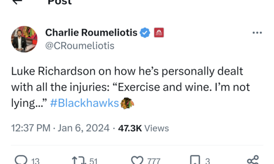 Richardson on how he's dealt with all the Hawks injuries.