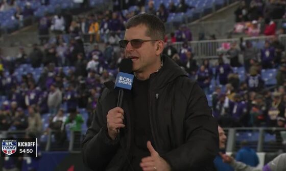 (NFL ON CBS) “I love Michigan, but I love the NFL too. There’s no Lombardi Trophy in college football.” - Jim Harbaugh on leaving Michigan for the @Chargers
