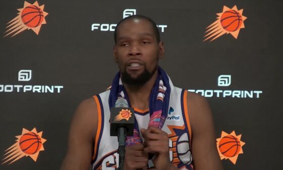 KD reacts to Embiid scoring 70: "70? He had 70? Shit— the skill level is insane, the coaching and schemes on offense is insane... this is the peak of basketball, in my opinion"
