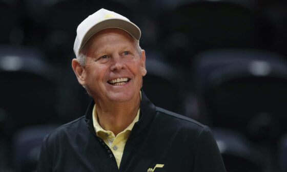 Jazz Executive Danny Ainge takes a money shot for global talent