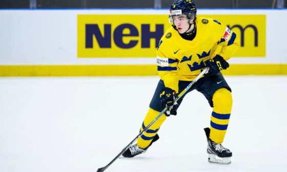 Axel Sandin Pellikka a ‘big, big talent’ for Skellefteå, Sweden, and soon the Red Wings