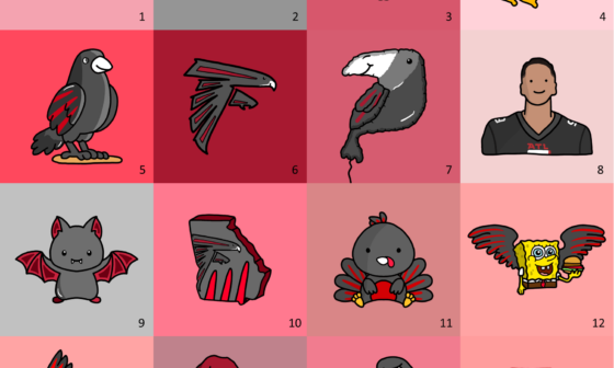 My Atlanta Falcons Doodles This Season :)