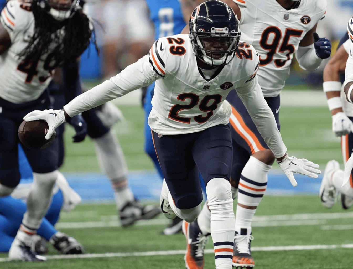 [Bears] Tyrique Stevenson was chosen as Bears Rookie of the Year