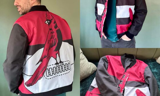 Wife made this beautiful jacket for my birthday