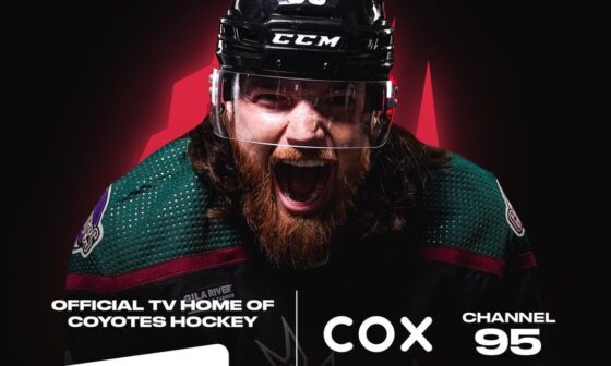 [Arizona Coyotes] "Pack 🗣️ Great news - you can now watch Coyotes games on Arizona 61 on Fubo TV"