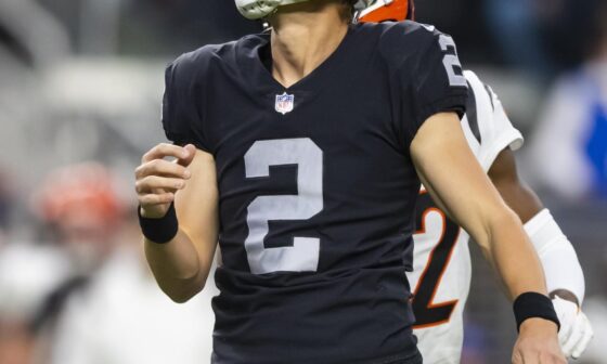 Day 2 of posting my favorite Raiders player to wear the number of the day: Daniel Carlson