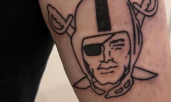 Been wanting a Raiders tattoo for years…