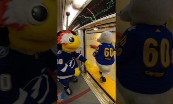 Mascots Wreak Havoc on the Toronto Subway Line ⚠️🚇