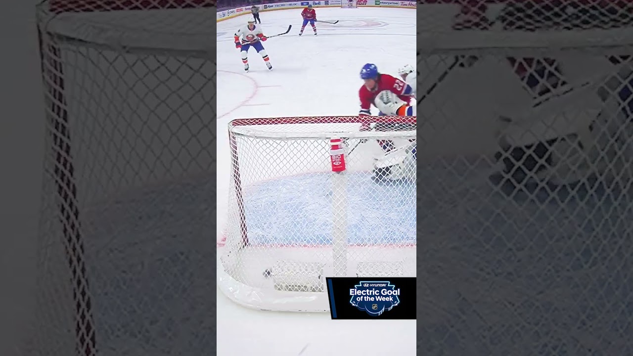 Caufield weaves through Islanders on 'Electric' goal for Canadiens