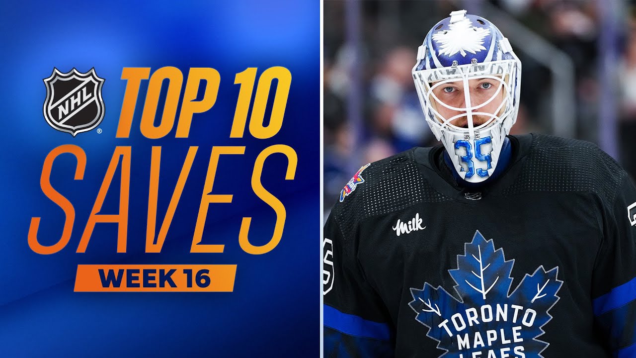 Top 10 Saves from Week 16 | 2023-24 NHL Season