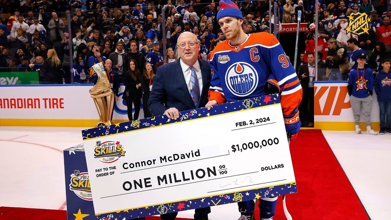 Connor McDavid DOMINATES in All-Star Skills Challenge!