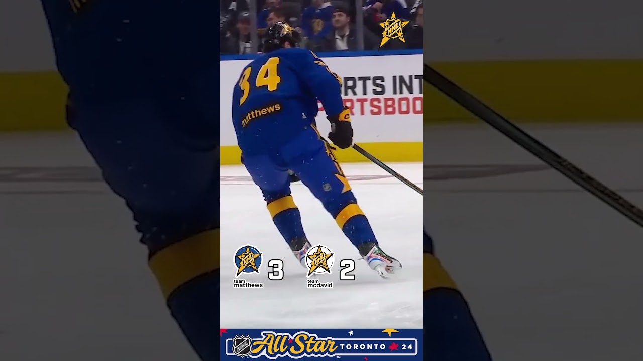 McDavid 🆚 Matthews 🏆🌟🚨