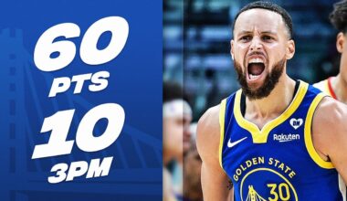 Steph Curry Drops Season-High 60 Points! | February 3, 2024