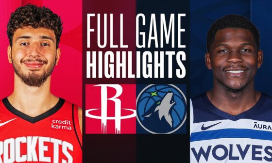 ROCKETS at TIMBERWOLVES | FULL GAME HIGHLIGHTS | February 4, 2024