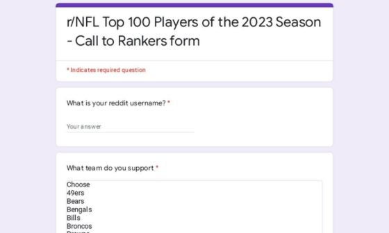 r/NFL Top 100 Players - Looking for Colts Rankers