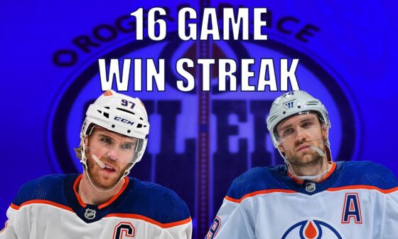 Rewatch the Oilers historic 16-Game Win Streak