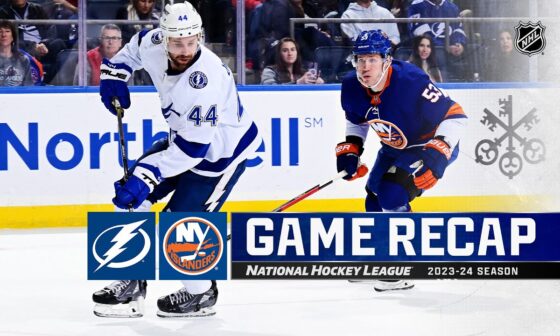 Lightning @ Islanders 2/8 | NHL Highlights 2024