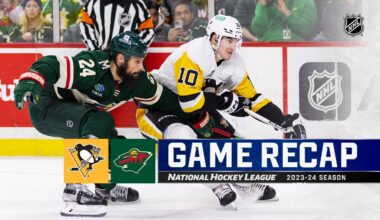 Penguins @ Wild 2/9 | NHL Highlights 2024