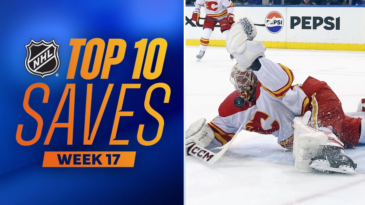 Top 10 Saves from Week 17 | 2023-24 NHL Season