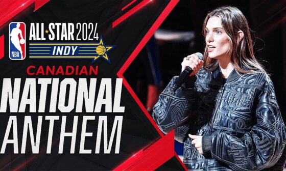 Charlotte Cardin Performs The Canadian National Anthem | 2024 #NBAAllStar