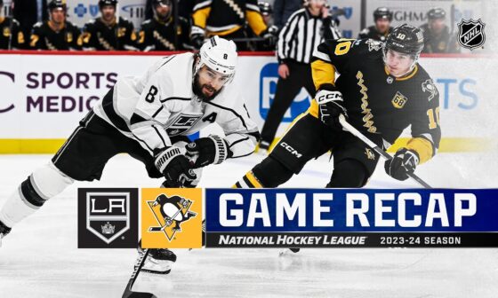 Kings @ Penguins 2/18 | NHL Highlights 2024