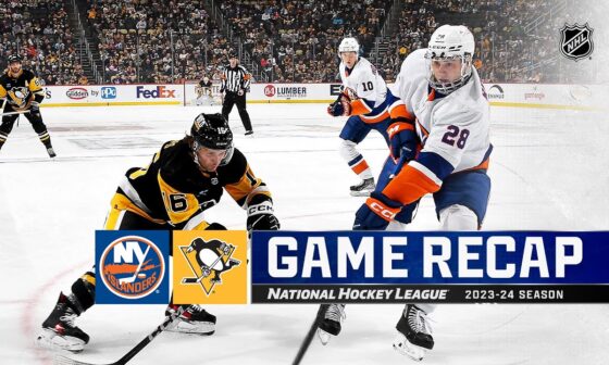 Islanders @ Penguins 2/20 | NHL Highlights 2024