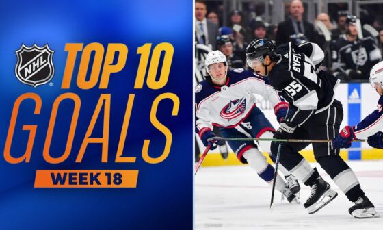 Top 10 Goals from Week 18 | 2023-24 NHL Season