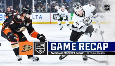 Ducks @ Kings 2/24 | NHL Highlights 2024