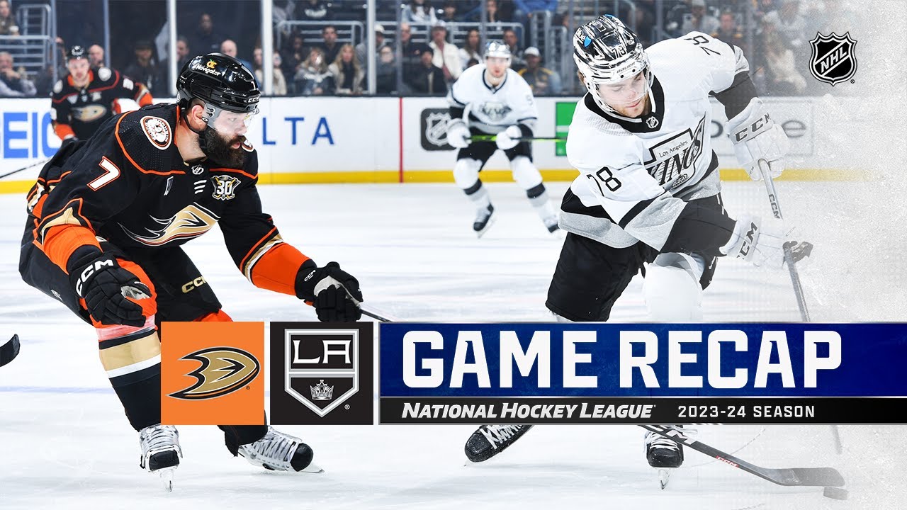 Ducks @ Kings 2/24 | NHL Highlights 2024