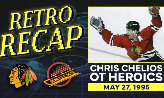 1995: Chelios sweeps away the Canucks! | Retro Recap