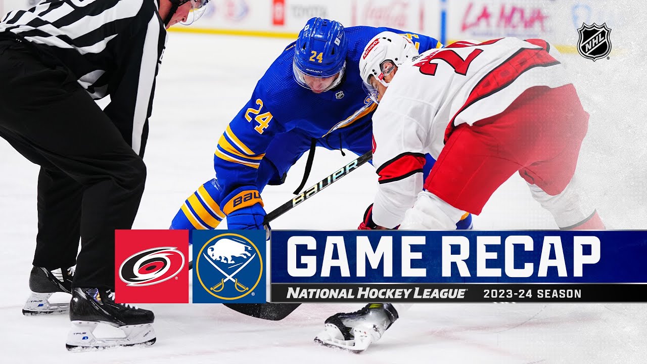 Hurricanes @ Sabres 2/25 | NHL Highlights 2024
