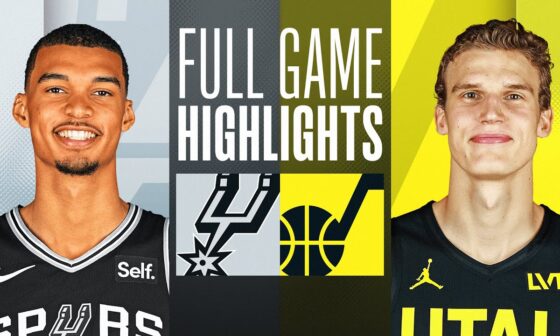 SPURS at JAZZ | FULL GAME HIGHLIGHTS | February 25, 2024