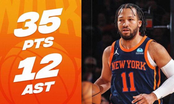 Jalen Brunson Drops 35 PTS & 12 AST In A WILD FINISH At MSG! | February 26, 2024