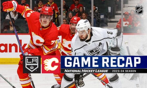 Kings @ Flames 2/27 | NHL Highlights 2024