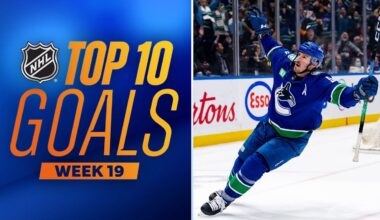 Top 10 Goals from Week 19 (2023-24 NHL Season)