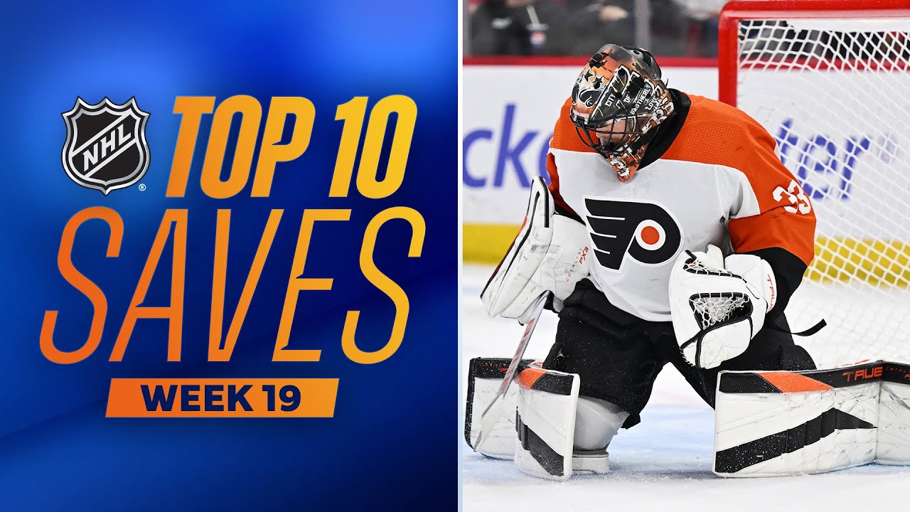 Top 10 Saves from Week 19 (2023-24 NHL Season)