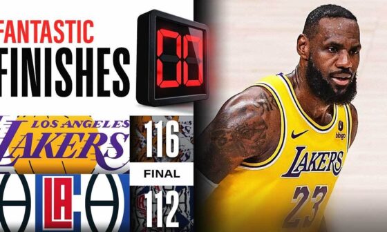 Final 6:23 MUST-SEE ENDING Lakers vs Clippers 🚨👀 | February 28, 2024