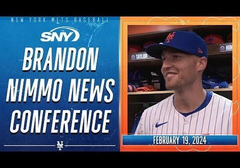 [SNY] Brandon Nimmo shares offseason conversation with David Stearns about Mets outfield