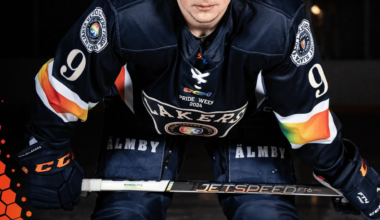 Växjö Lakers jerseys for the 2024 SHL Pride week