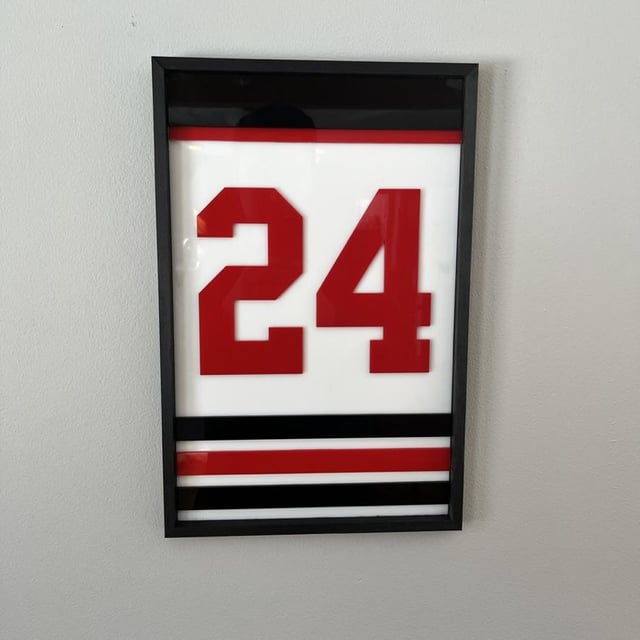 I Built a Batch of Custom Jersey Signs