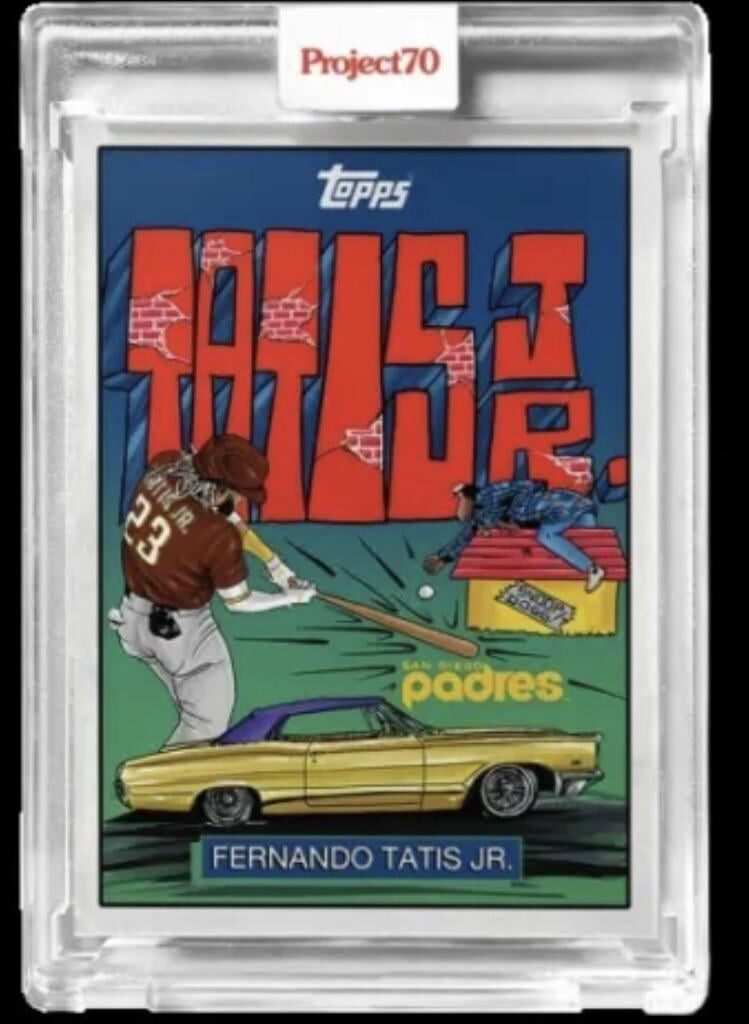 Calling all baseball fans. I’m gifting this Snoop Dogg ispired Tatis jr card.