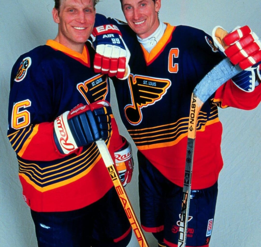 On Leap Day in 1996, Wayne Gretzky made his debut with Blues