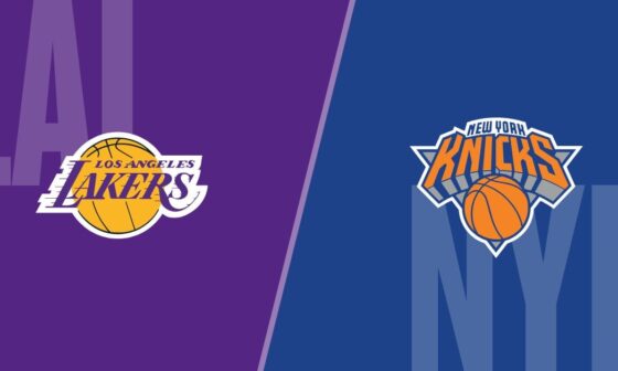 [Post Game Thread] The Los Angeles Lakers (26-25) defeat the New York Knicks (32-18), 113 - 105