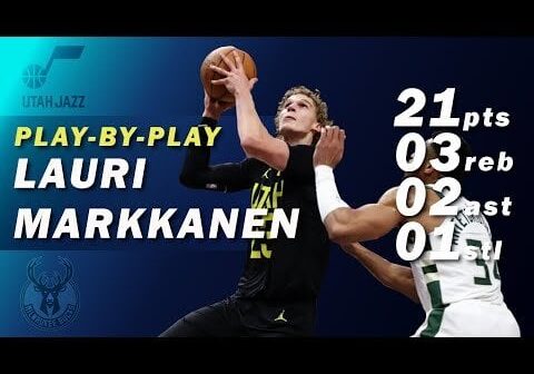 Lauri Markkanen Play-by-Play vs. Bucks | 2.4.2024 | Highlights