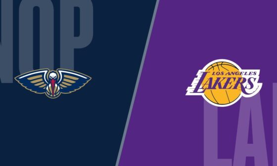 [Post Game Thread] The Los Angeles Lakers (28-26) defeat the New Orleans Pelicans (30-22), 139-122.